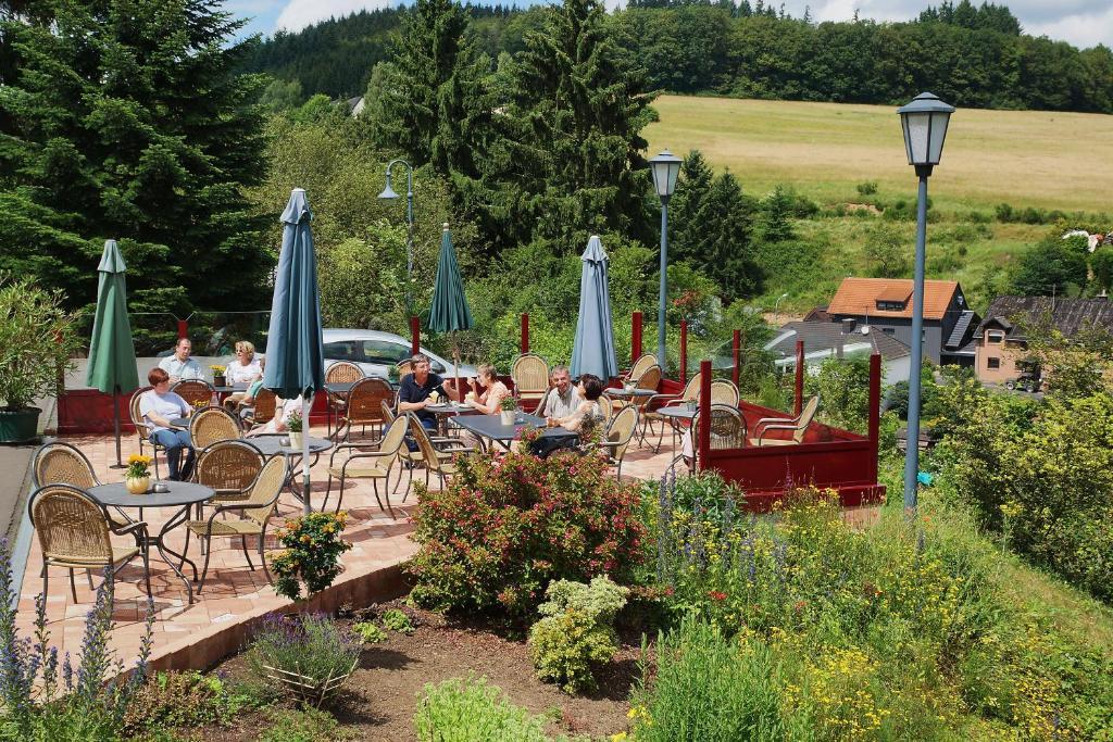 Hotel Restaurant Berghof Даун Экстерьер фото